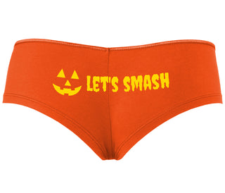 Let's Smash Pumpkins - Orange Boyshort