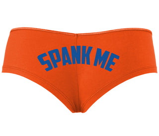 Spank Me - Bold Design - Orange Boyshort