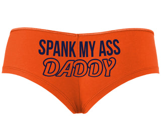 Spank My Ass Daddy - Orange Boyshort