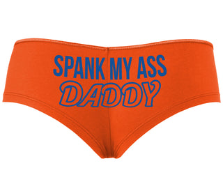 Spank My Ass Daddy - Orange Boyshort