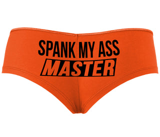 Spank My Ass Master - Orange Boyshort