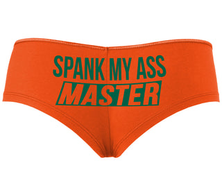 Spank My Ass Master - Orange Boyshort