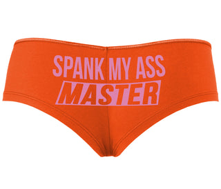 Spank My Ass Master - Orange Boyshort