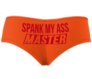Spank My Ass Master - Orange Boyshort