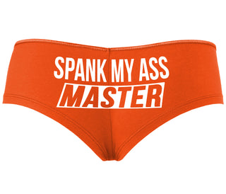 Spank My Ass Master - Orange Boyshort