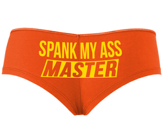 Spank My Ass Master - Orange Boyshort