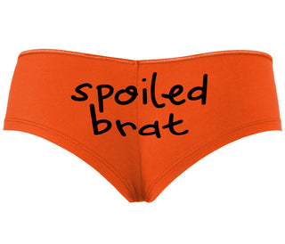 Spoiled Brat - Orange Boyshort