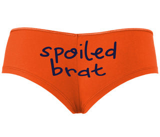 Spoiled Brat - Orange Boyshort