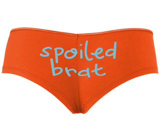 Spoiled Brat - Orange Boyshort