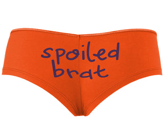Spoiled Brat - Orange Boyshort