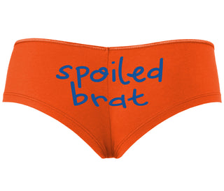Spoiled Brat - Orange Boyshort