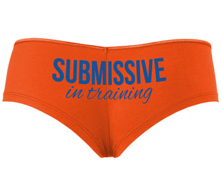 Submissive In Training - Orange Boyshort