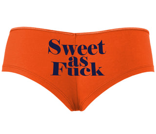 Sweet As Fuck - Orange Boyshort