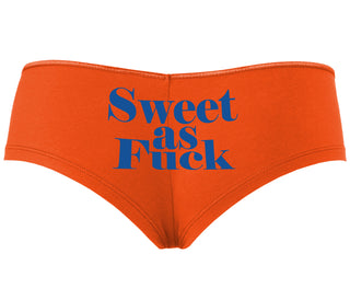 Sweet As Fuck - Orange Boyshort