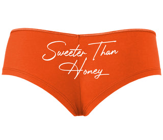 Sweeter Than Honey - Orange Boyshort