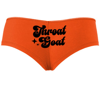 Throat Goat - Deep Throat Expert - Orange Boyshort