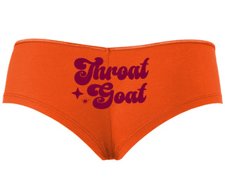 Throat Goat - Deep Throat Expert - Orange Boyshort