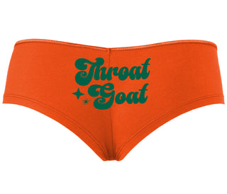 Throat Goat - Deep Throat Expert - Orange Boyshort