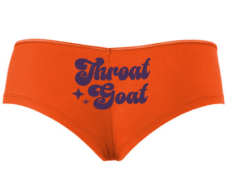 Throat Goat - Deep Throat Expert - Orange Boyshort