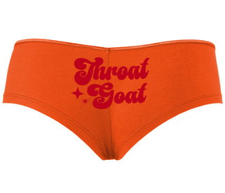 Throat Goat - Deep Throat Expert - Orange Boyshort