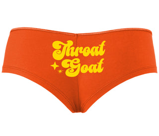 Throat Goat - Deep Throat Expert - Orange Boyshort
