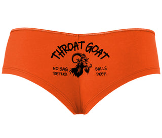 Throat Goat - Orange Boyshort