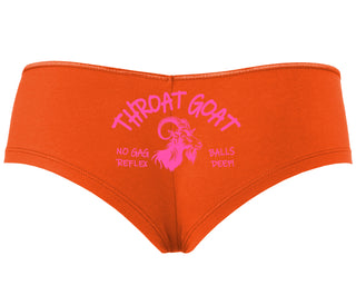 Throat Goat - Orange Boyshort