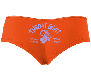 Throat Goat - Orange Boyshort
