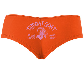 Throat Goat - Orange Boyshort
