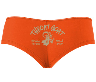 Throat Goat - Orange Boyshort