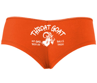 Throat Goat - Orange Boyshort
