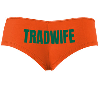 TradWife  - Orange Boyshort