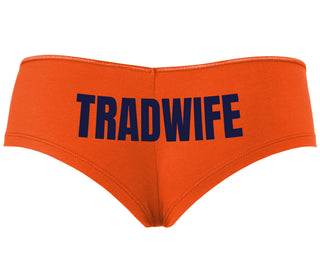 TradWife  - Orange Boyshort