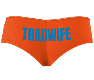TradWife  - Orange Boyshort
