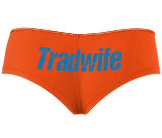 TradWife - Orange Boyshort