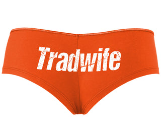 TradWife - Orange Boyshort