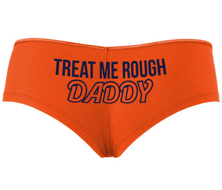 Treat Me Rough Daddy - Orange Boyshort