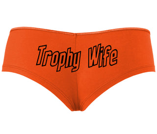 Trophy Wife - Orange Boyshort