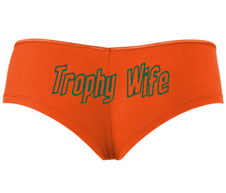 Trophy Wife - Orange Boyshort