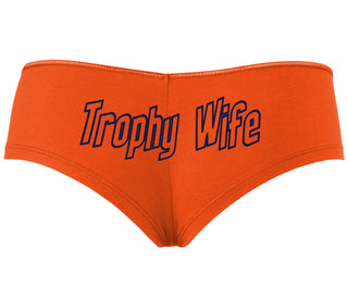 Trophy Wife - Orange Boyshort