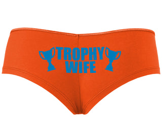 Trophy Wife Award - Orange Boyshort