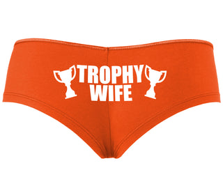Trophy Wife Award - Orange Boyshort