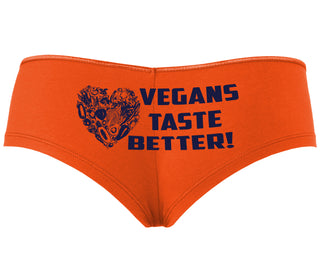 Vegans Tastes Better - Orange Boyshort