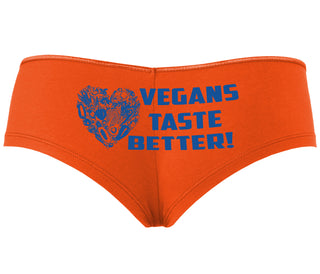 Vegans Tastes Better - Orange Boyshort