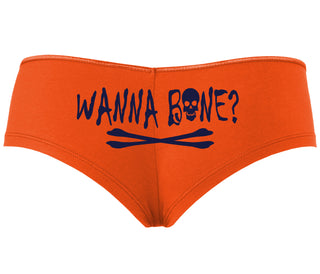 Wanna Bone - Orange Boyshort