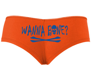Wanna Bone - Orange Boyshort