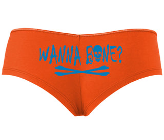 Wanna Bone - Orange Boyshort