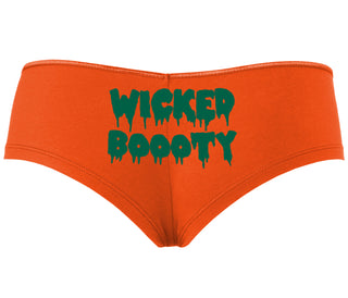 Wicked Boooty - Orange Boyshort
