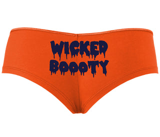 Wicked Boooty - Orange Boyshort