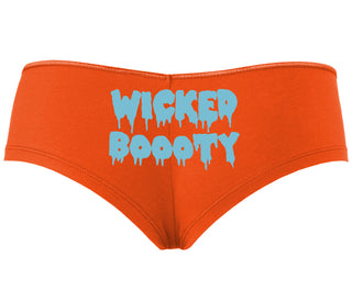 Wicked Boooty - Orange Boyshort